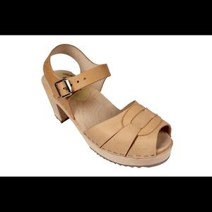Lotta From Stockholm leather clogs NWOT